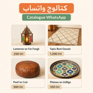 Catalogue WhatsApp Business (Mise en page)